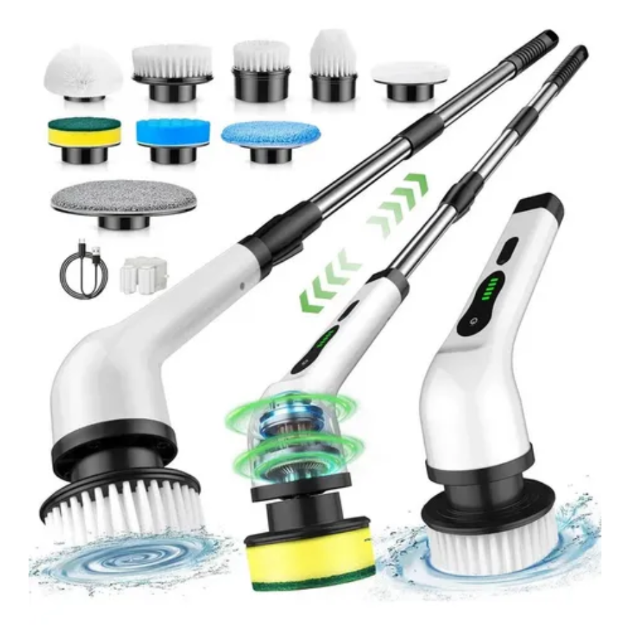 CEPILLO DE LIMPIEZA ELECTRICO 9 EN 1